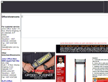 Tablet Screenshot of garrettmalaysia.com